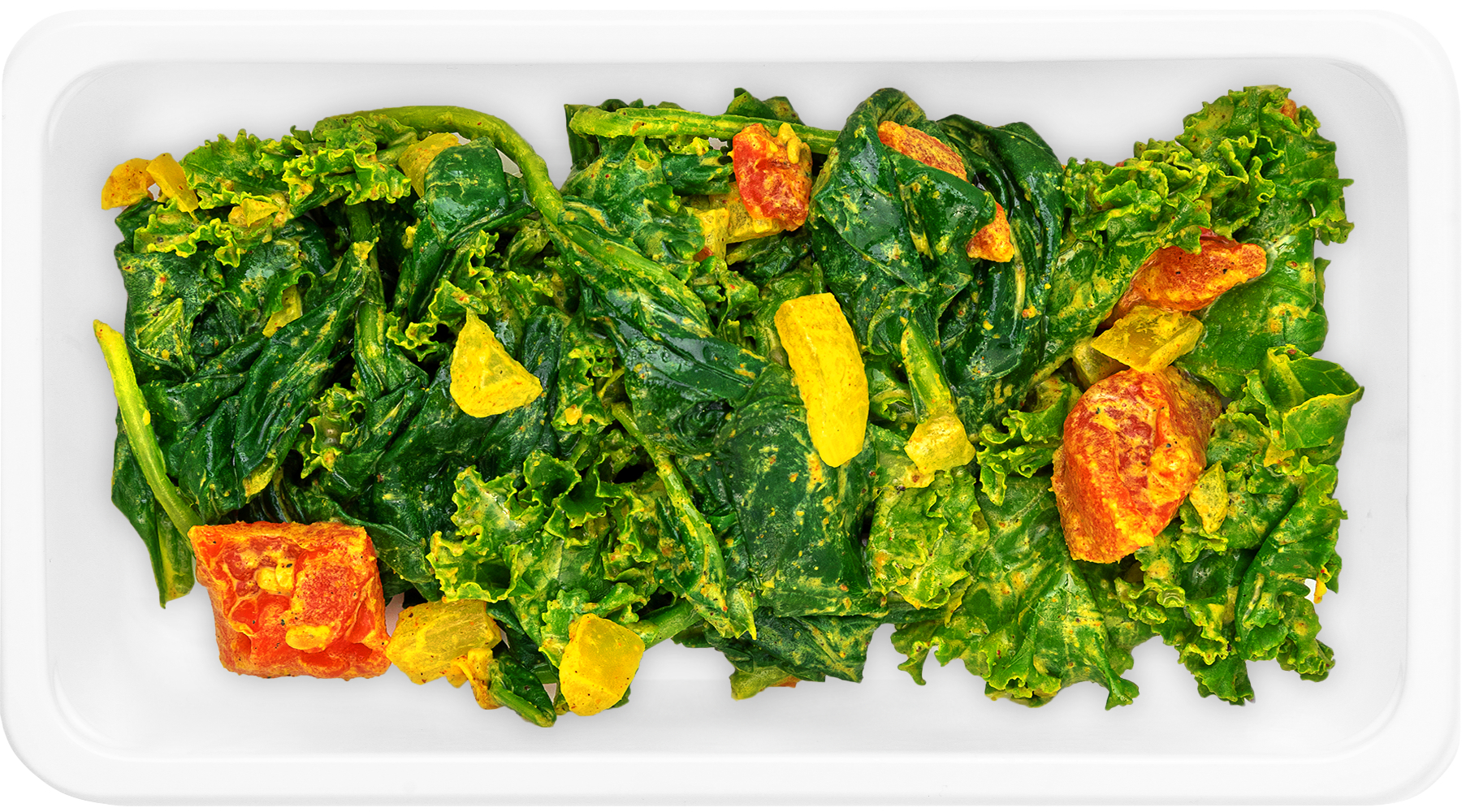 Indian Spiced Spinach and Kale